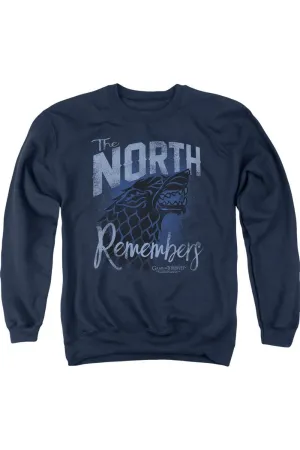 Game Of Thrones The North Remembers Adult Crewneck Sweatshirt