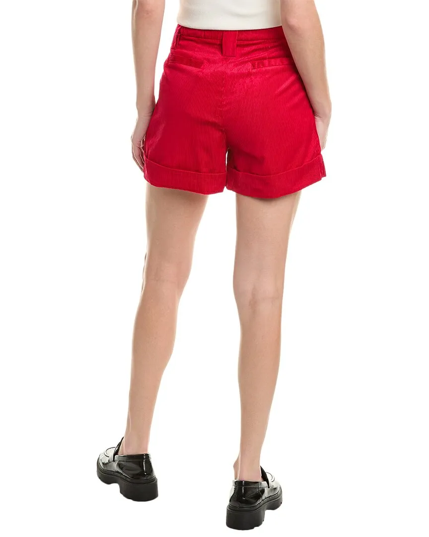 GANNI Light Shiny Corduroy Short