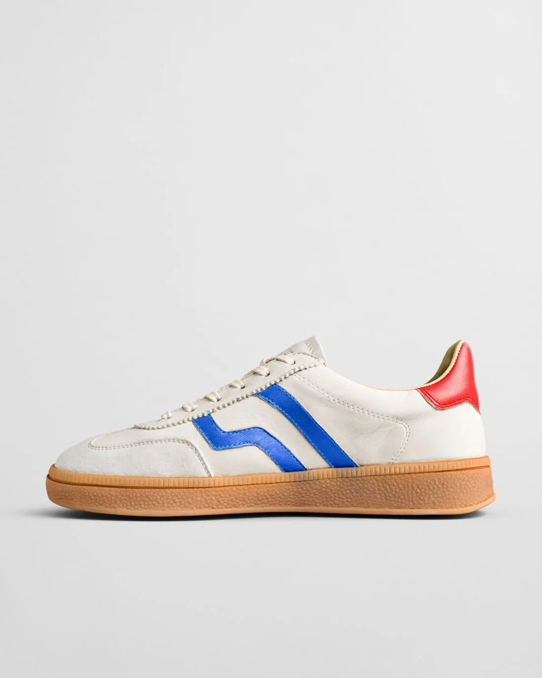 Gant Cuzima Metallic Leather Suede Trainer