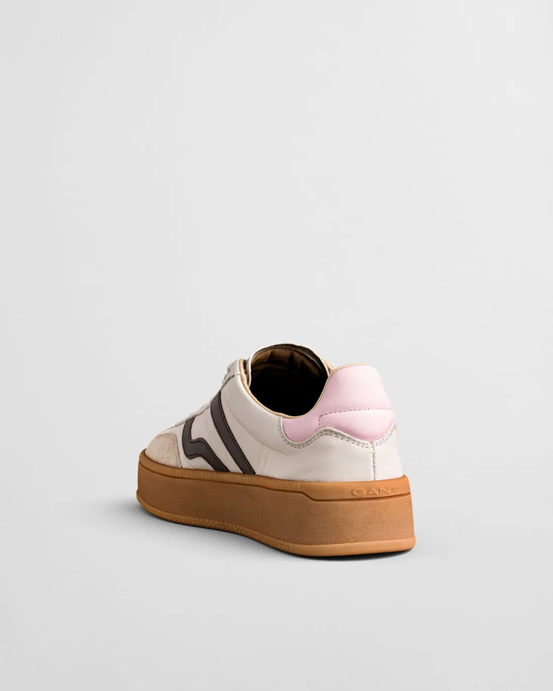 Gant Cuzmani Platform Leather Suede Trainer