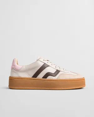 Gant Cuzmani Platform Leather Suede Trainer