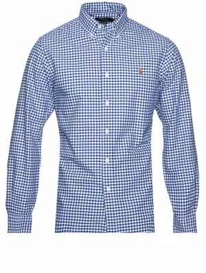 Gingham B/d Shirt Blue