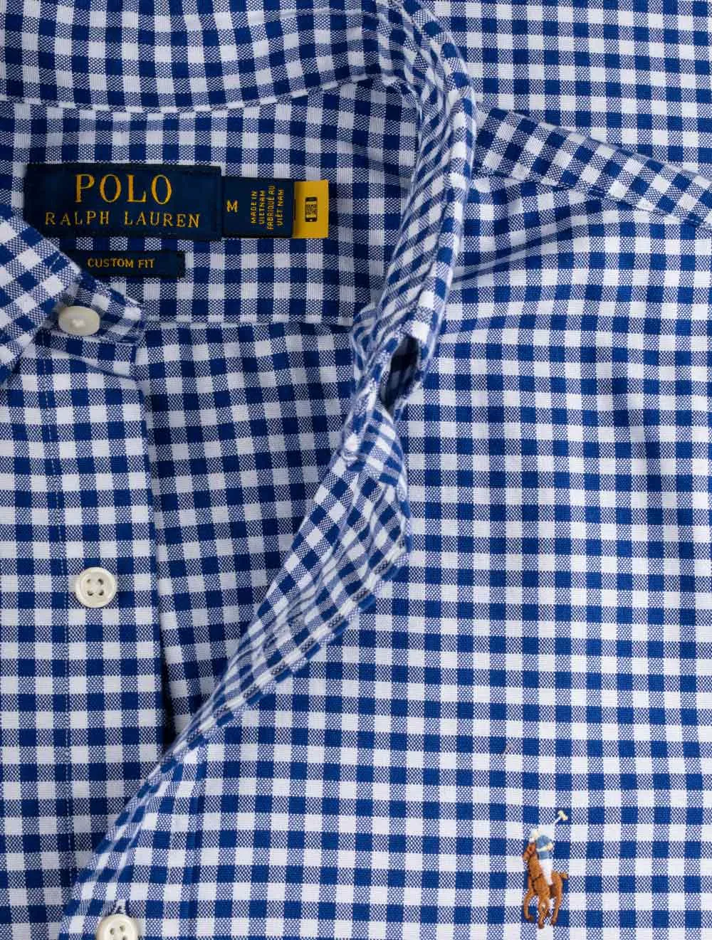 Gingham B/d Shirt Blue