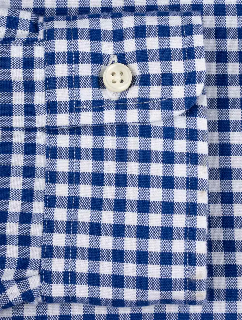 Gingham B/d Shirt Blue