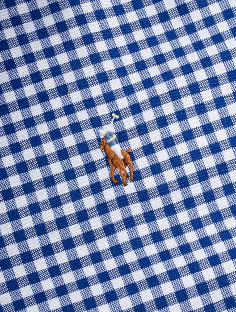 Gingham B/d Shirt Blue