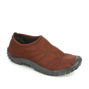 Gliders Brown Casual Slip on Shoes For Men GOLF By Liberty