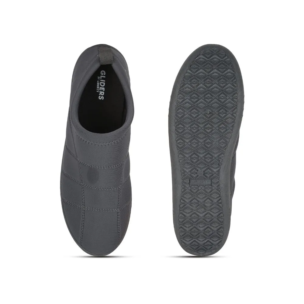 Gliders (Grey) Casual Slip on Shoes For Men HARVEY-901 By Liberty