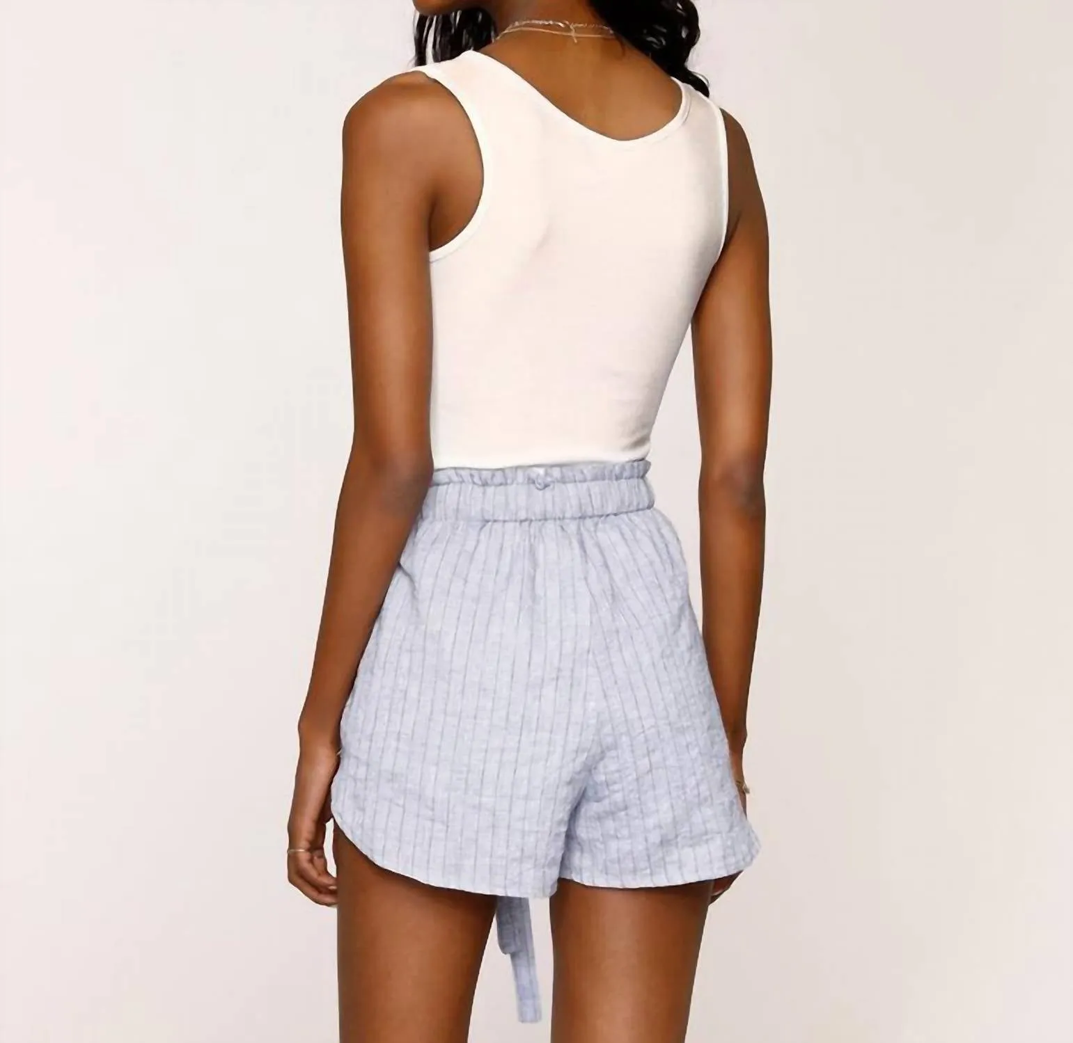 Gracie Short In Chambray