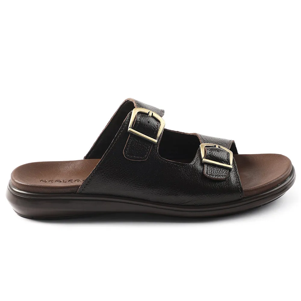 Healers Brown Casual Sandal For Men MDL-11E By Liberty