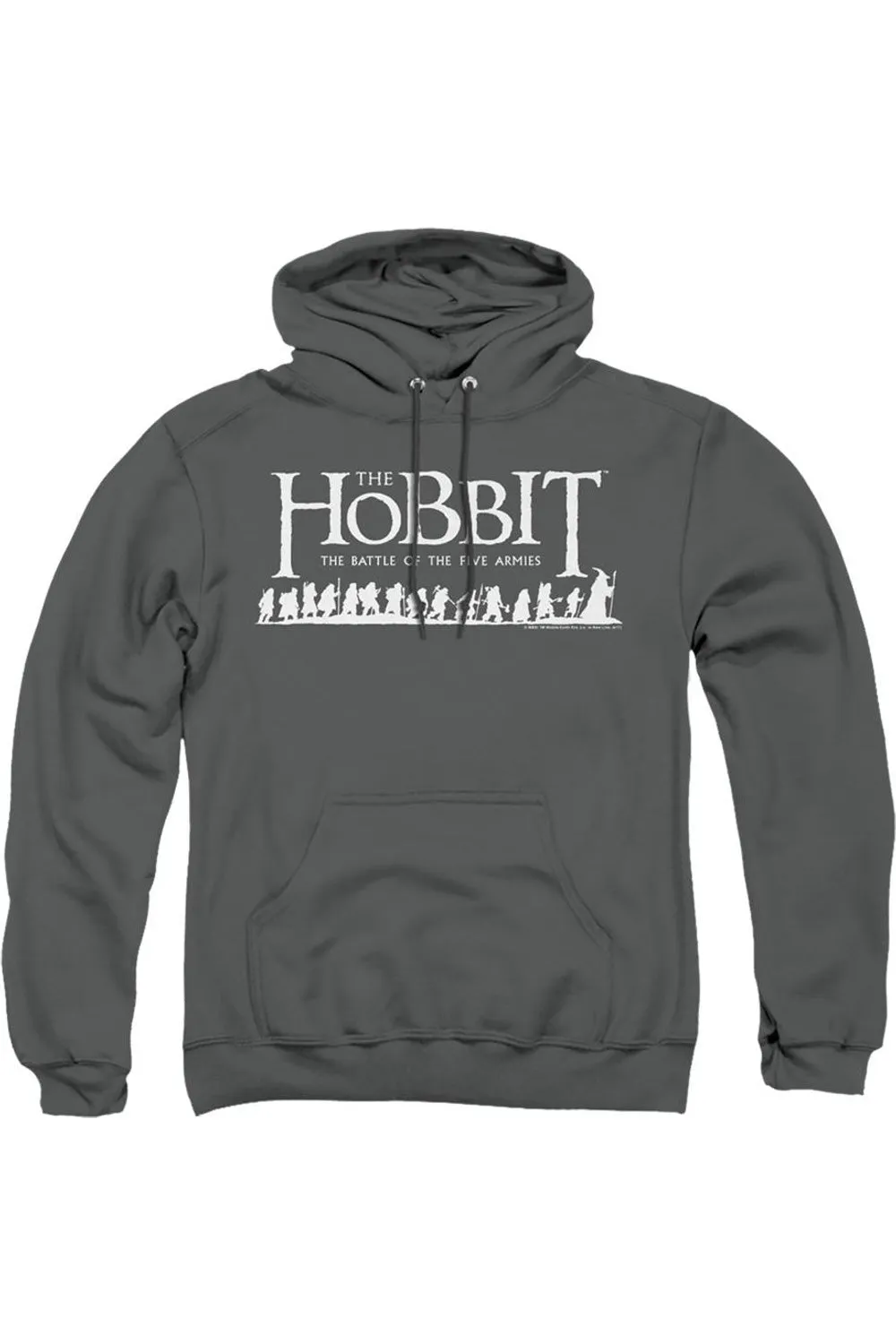 Hobbit Walking Logo Adult Pull Over Hoodie / Hooded Sweatshirt
