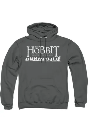 Hobbit Walking Logo Adult Pull Over Hoodie / Hooded Sweatshirt