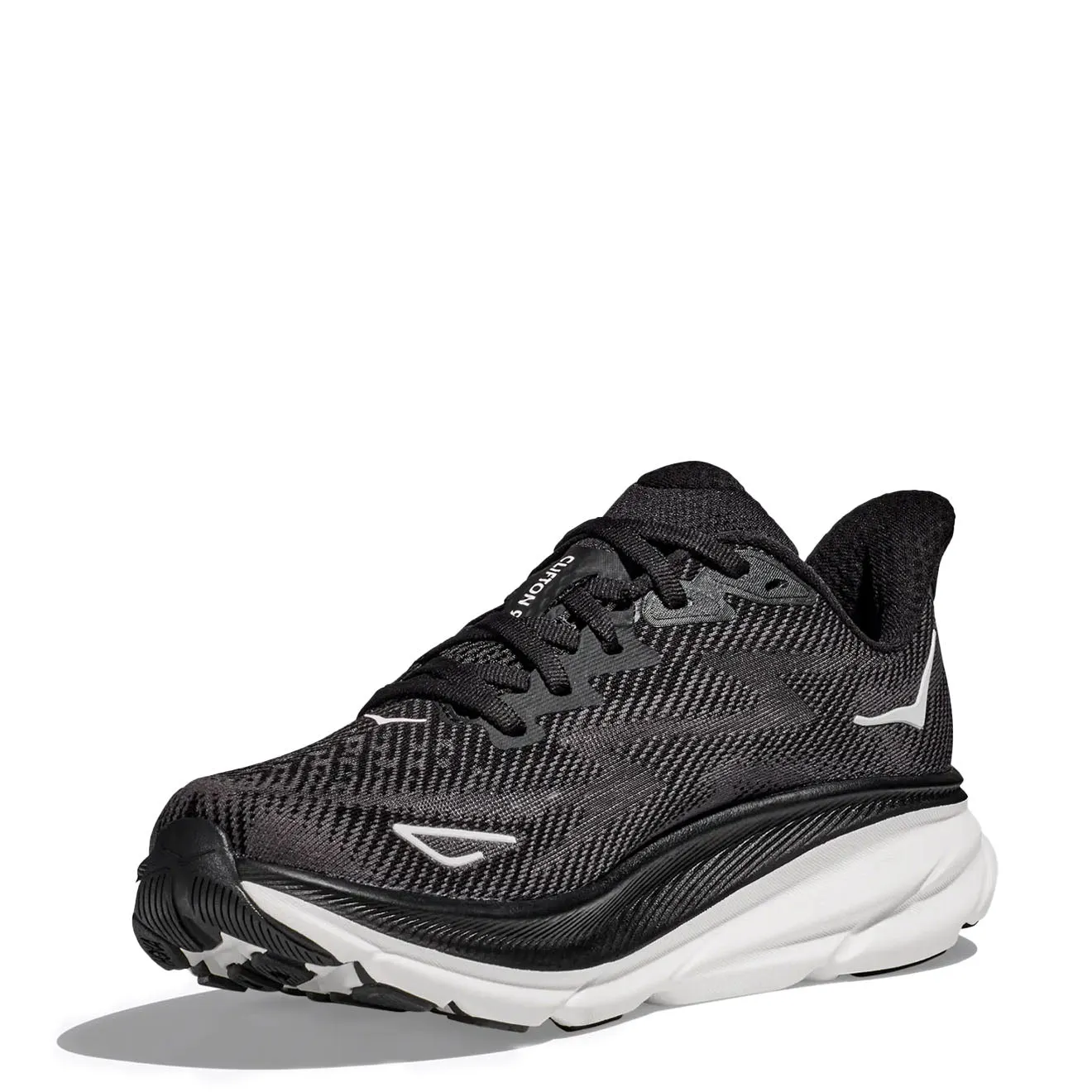 Hoka Clifton 9 Trainer Black / White