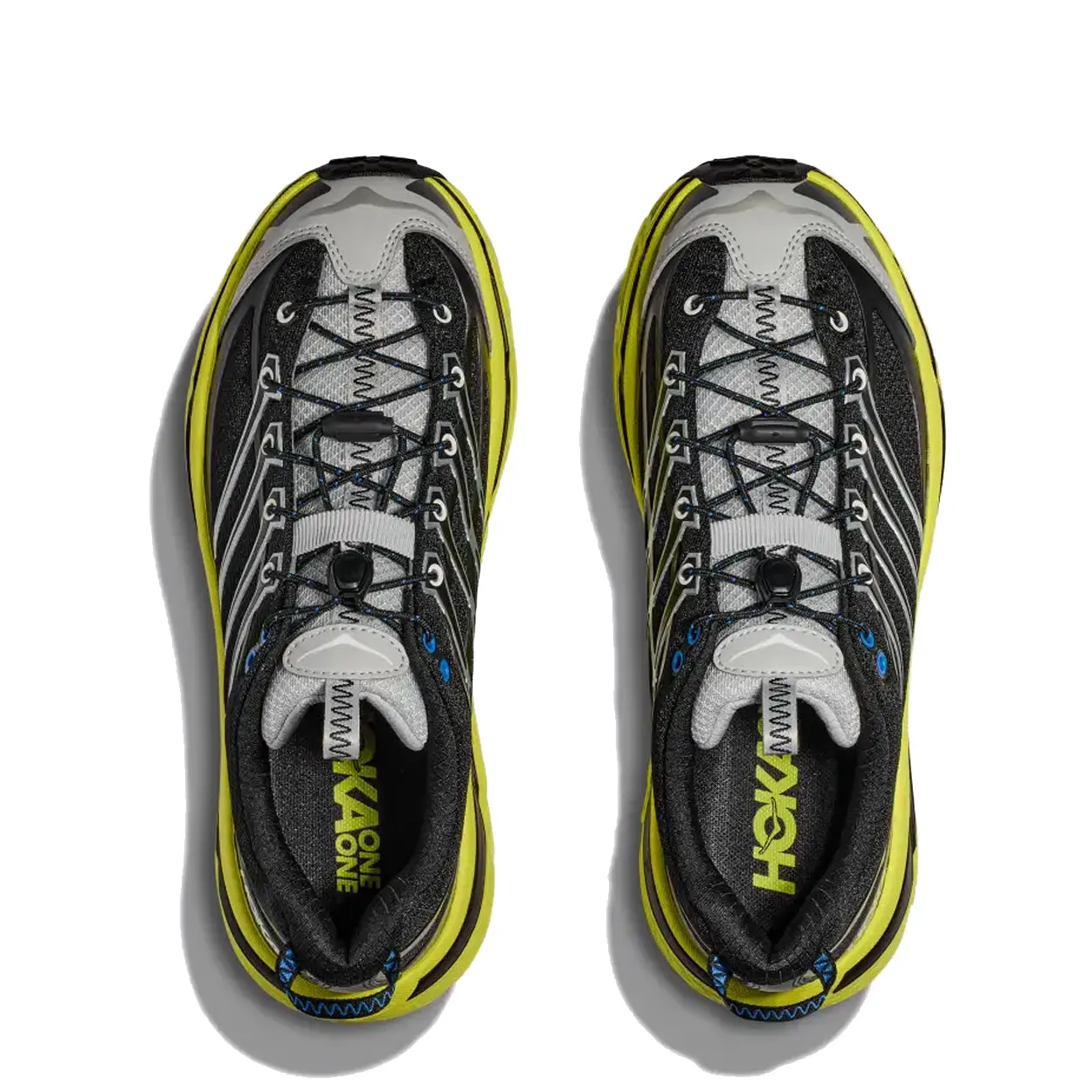 Hoka Mafate Three2 Trainers Black / Hoka Citrus