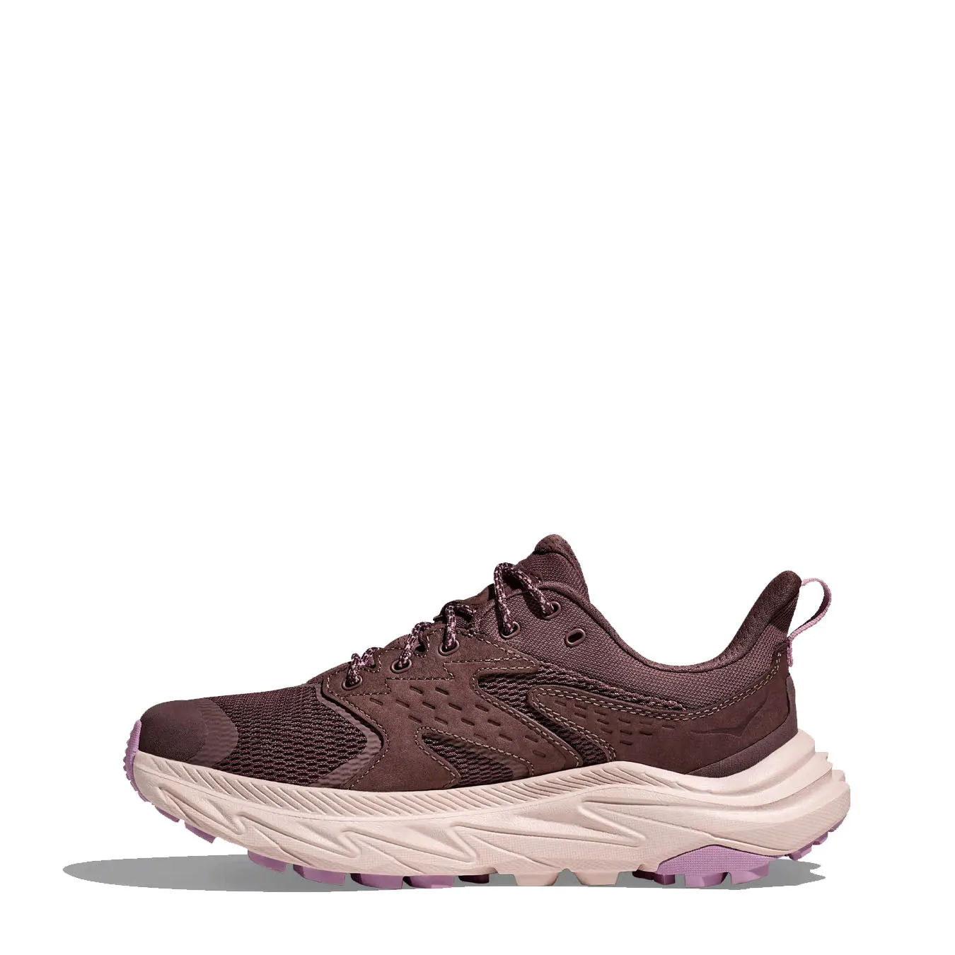 Hoka Womens Anacapa 2 Low GTX Trainer Smoky Quartz / Cosmic Pearl