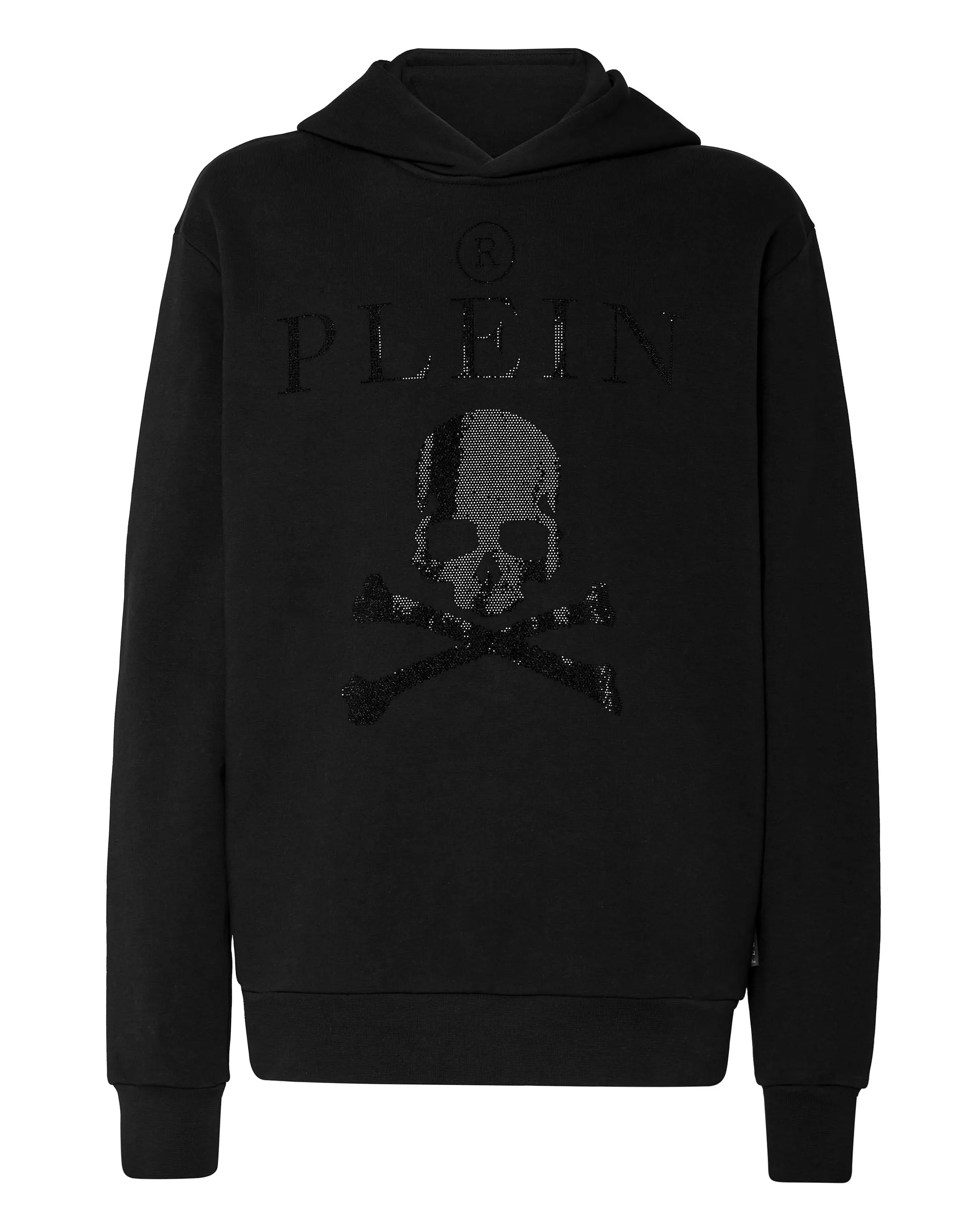 Hoodie Sweatshirt Crystal Skull