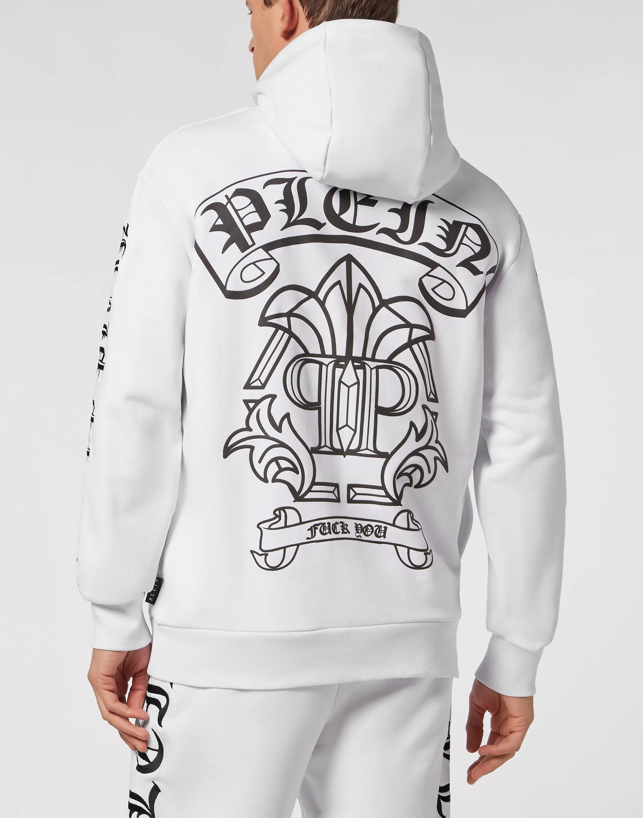 Hoodie Sweatshirt Gothic Plein