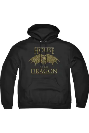 House Of The Dragon Dragon Wings Adult Pull Over Hoodie / Hooded Sweatshirt