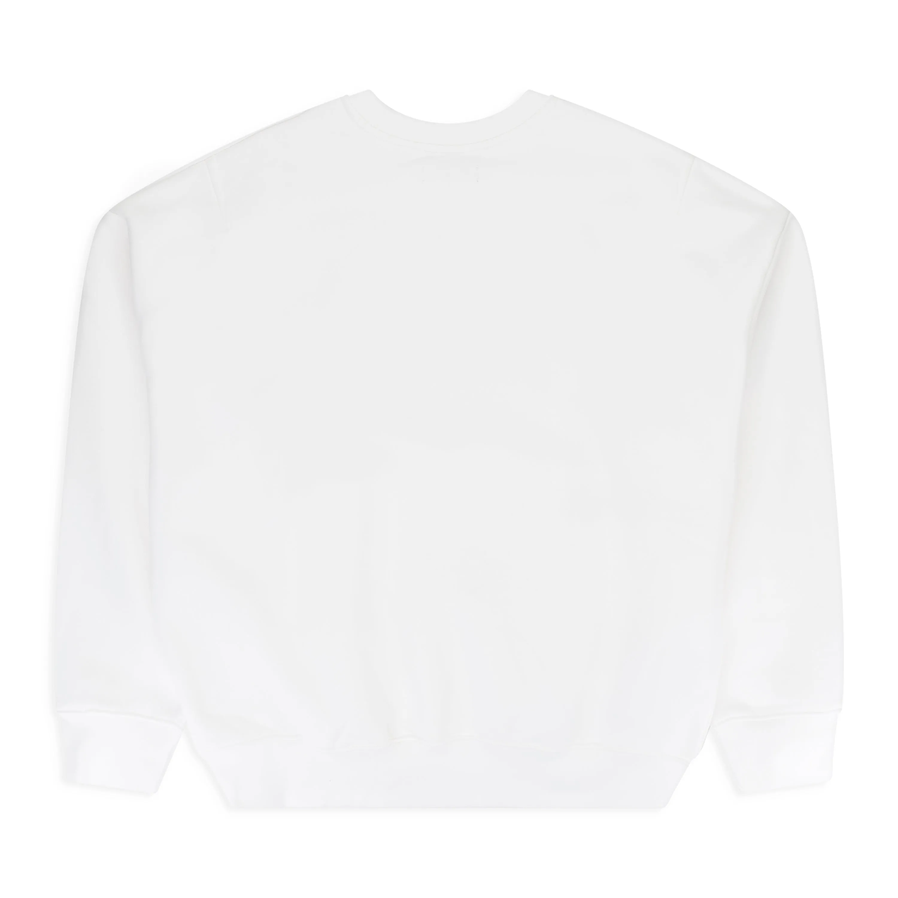HWT FLEECE CREWNECK WHITE HOODIES & SWEATSHIRTS