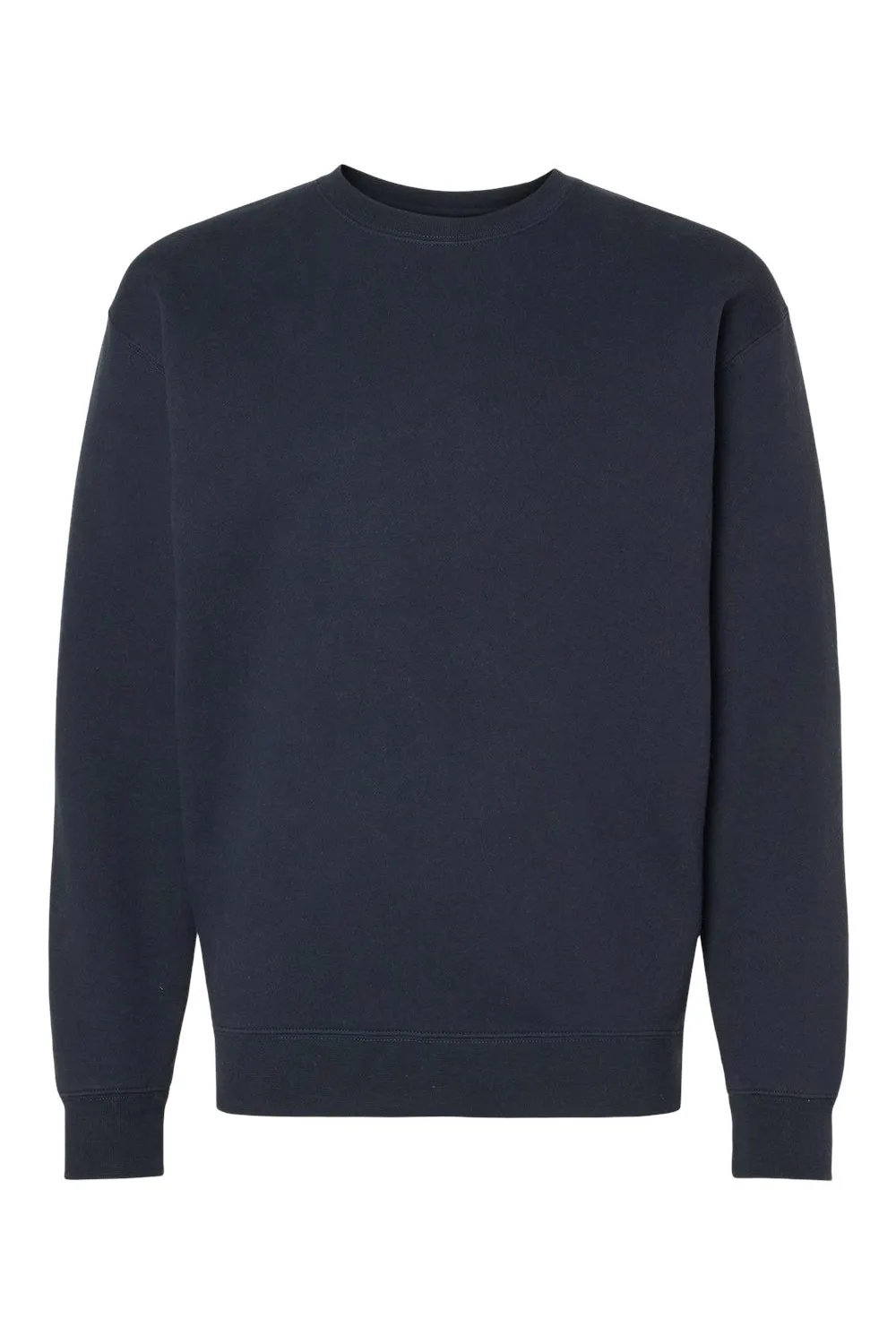 Independent Trading Company Mens Crewneck Sweatshirt - Navy Blue