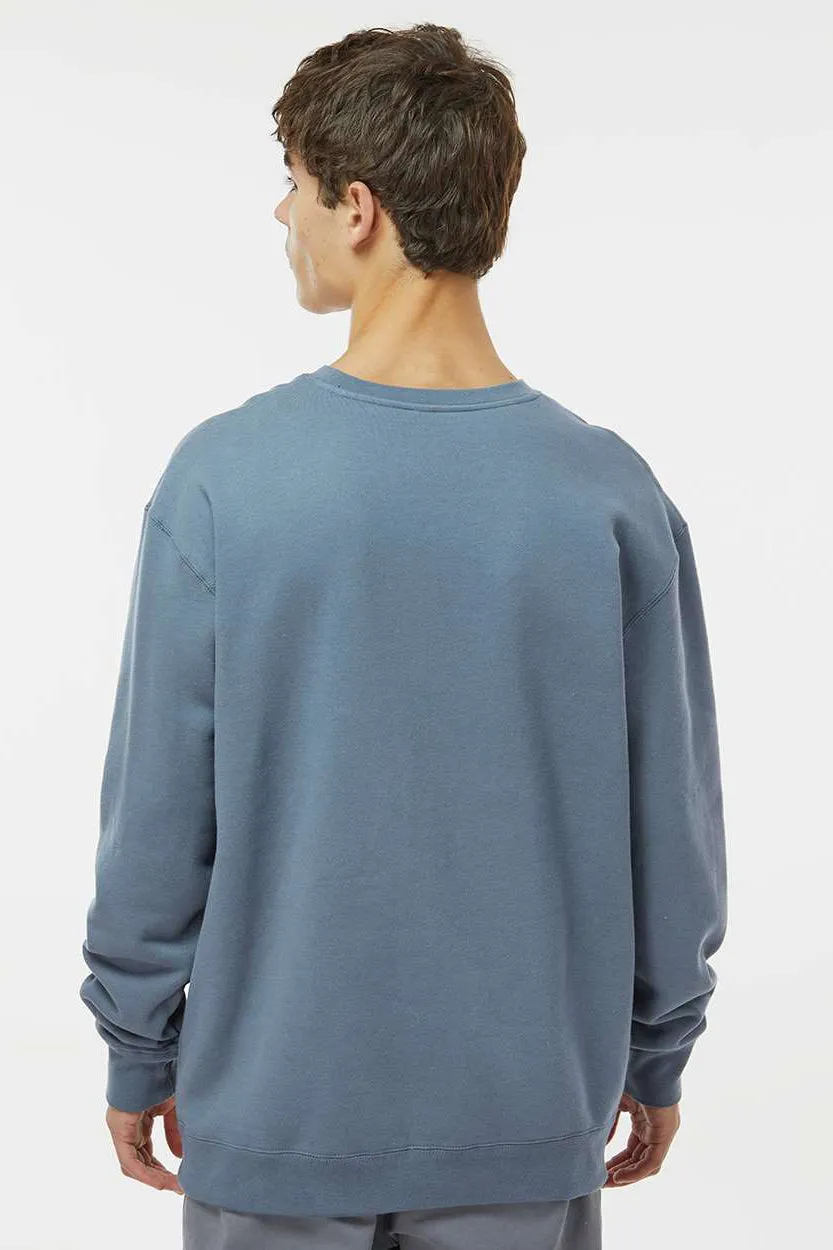 Independent Trading Company Mens Crewneck Sweatshirt - Storm Blue