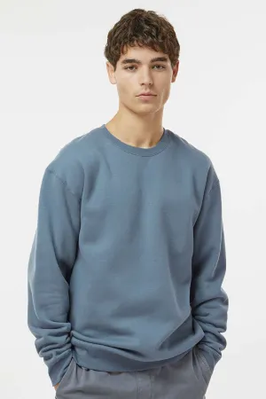 Independent Trading Company Mens Crewneck Sweatshirt - Storm Blue