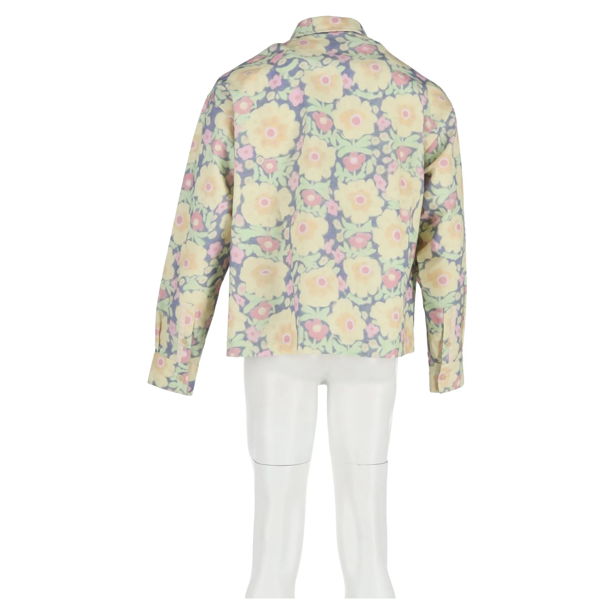 Jacquemus Papier Shirt In Floral Print Cotton