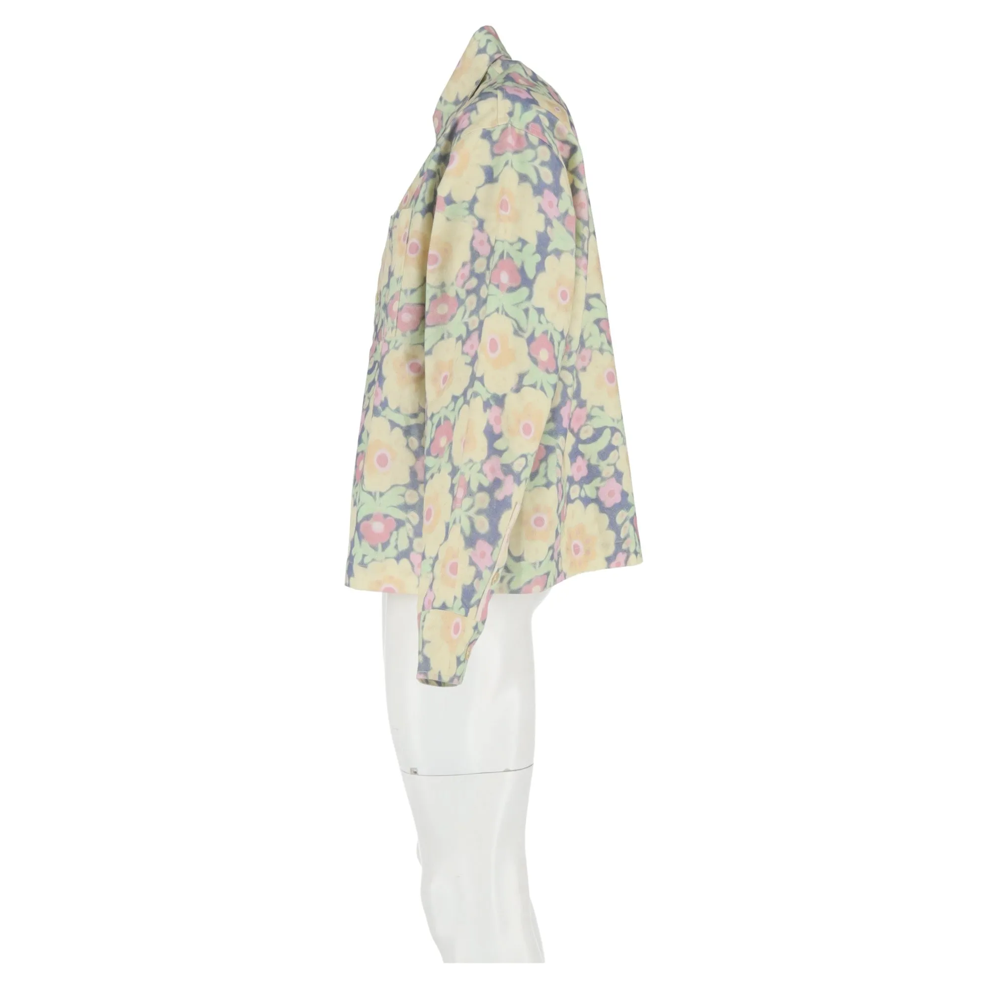 Jacquemus Papier Shirt In Floral Print Cotton