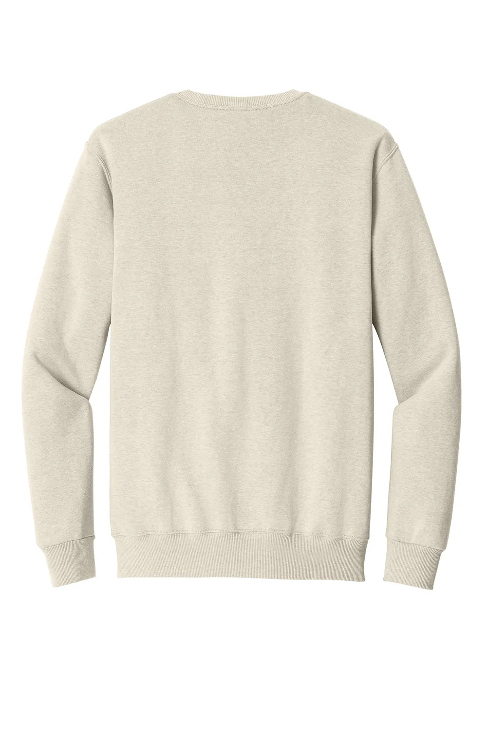 Jerzees Mens Eco Premium Moisture Wicking Crewneck Sweatshirt - Heather Sweet Cream