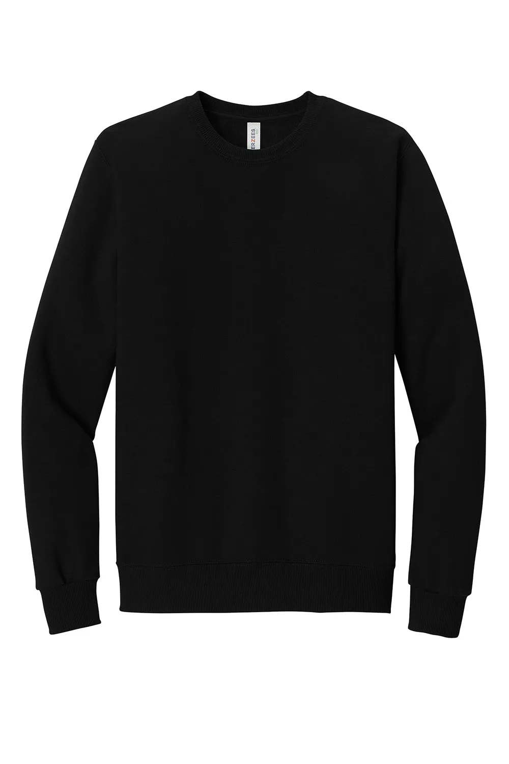 Jerzees Mens Eco Premium Moisture Wicking Crewneck Sweatshirt - Ink Black