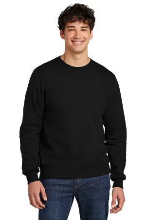 Jerzees Mens Eco Premium Moisture Wicking Crewneck Sweatshirt - Ink Black