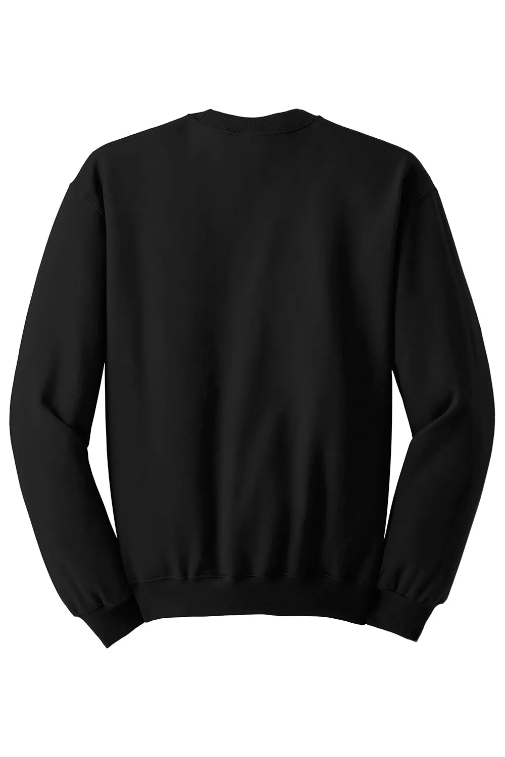 Jerzees Mens NuBlend Fleece Crewneck Sweatshirt - Black
