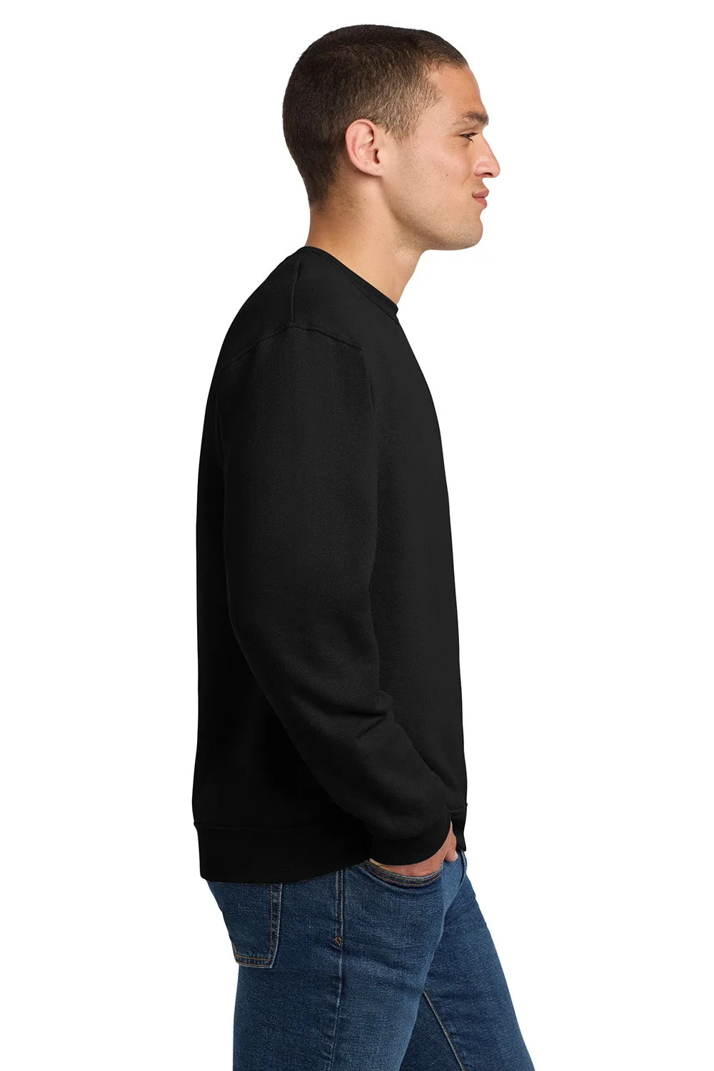 Jerzees Mens NuBlend Fleece Crewneck Sweatshirt - Black