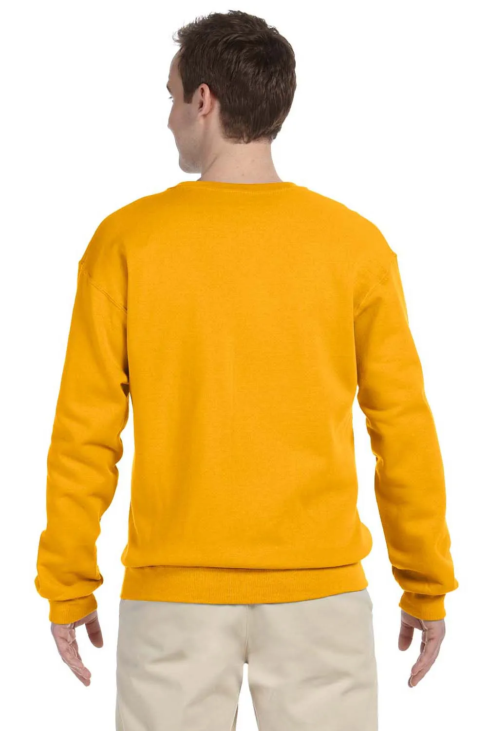 Jerzees Mens NuBlend Fleece Crewneck Sweatshirt - Gold