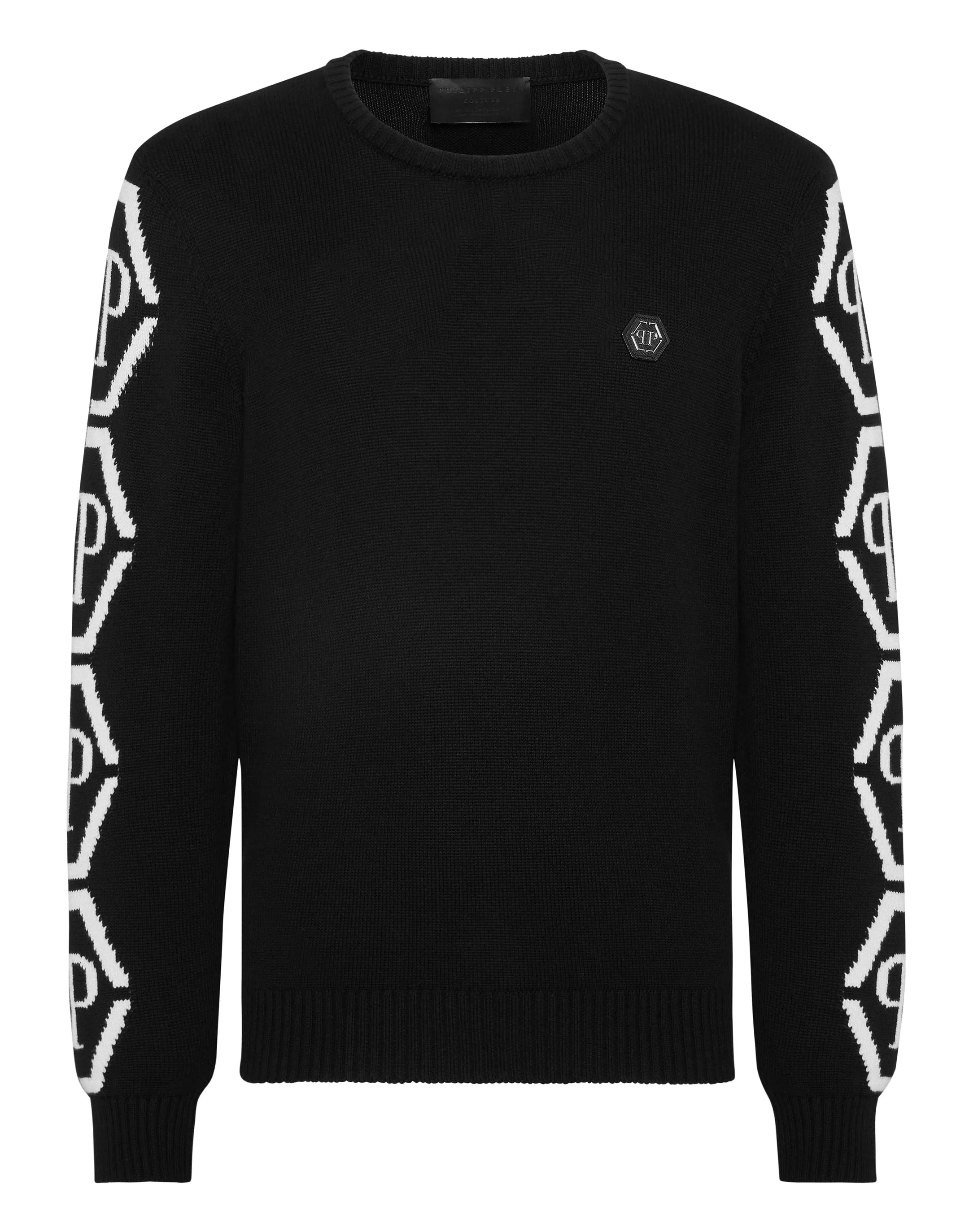 Knit Roundneck Hexagon