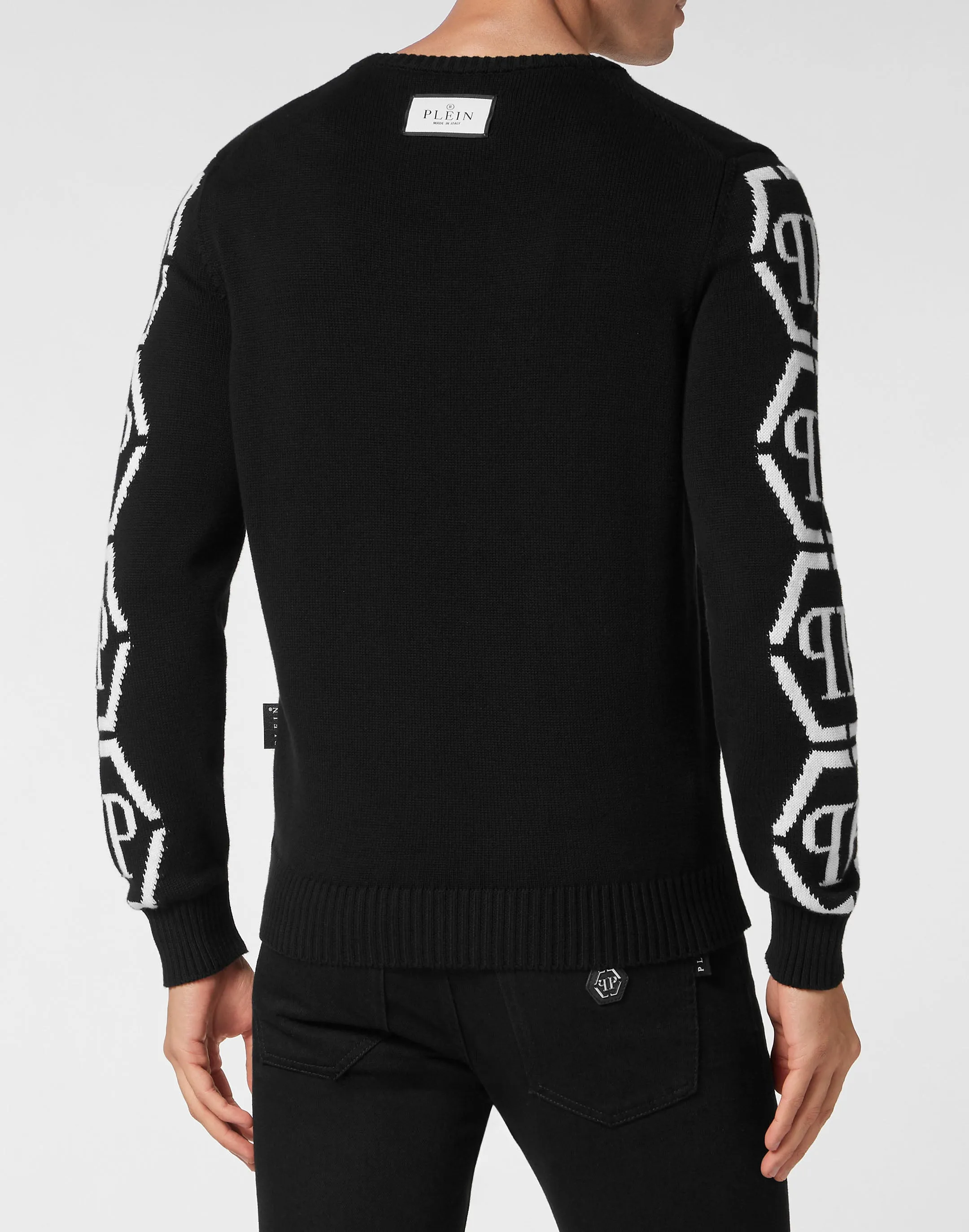 Knit Roundneck Hexagon