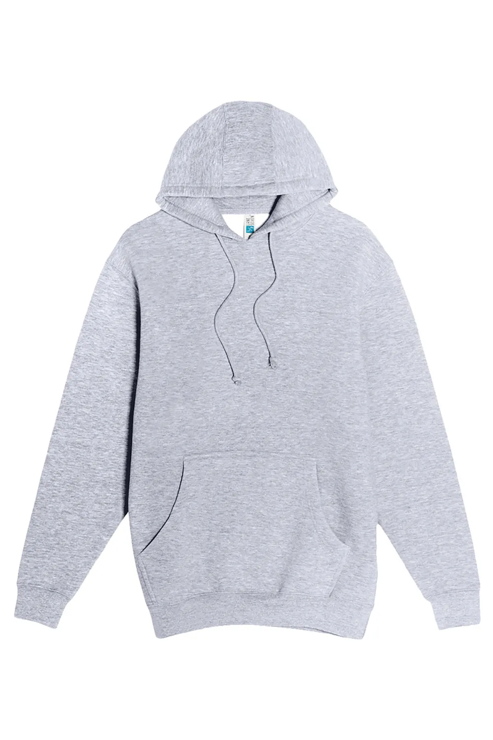 Lane Seven Mens Hooded Sweatshirt Hoodie w/ Pouch Pocket - Heather Grey