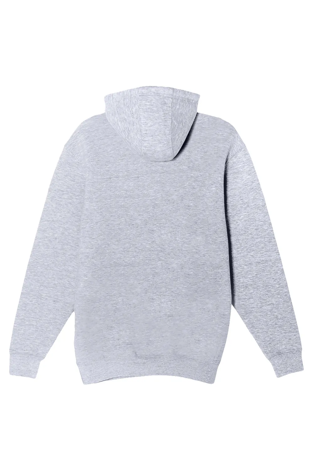 Lane Seven Mens Hooded Sweatshirt Hoodie w/ Pouch Pocket - Heather Grey