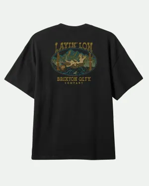 Layin' Low S/S Standard T-Shirt - Black
