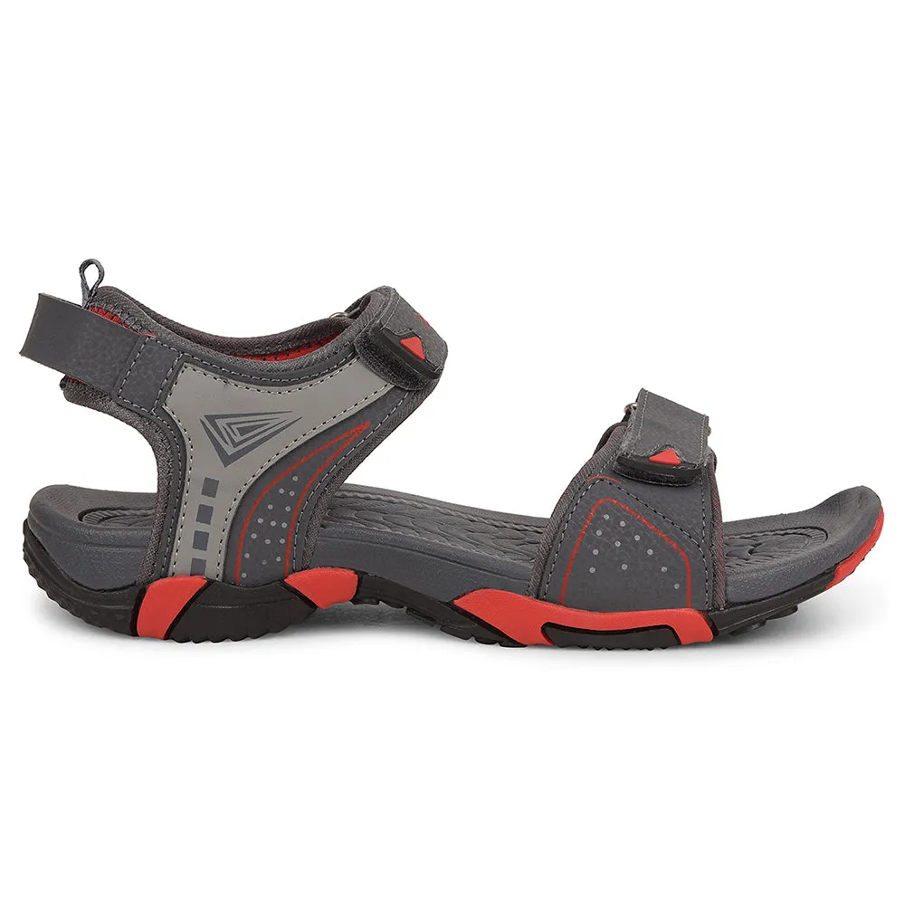 Leap7x Grey Sporty Casual Sandal For Men BLAIR-13 By Liberty