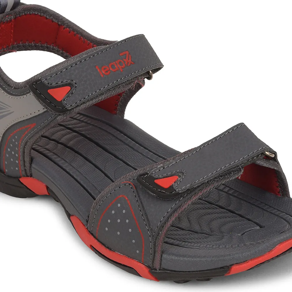 Leap7x Grey Sporty Casual Sandal For Men BLAIR-13 By Liberty