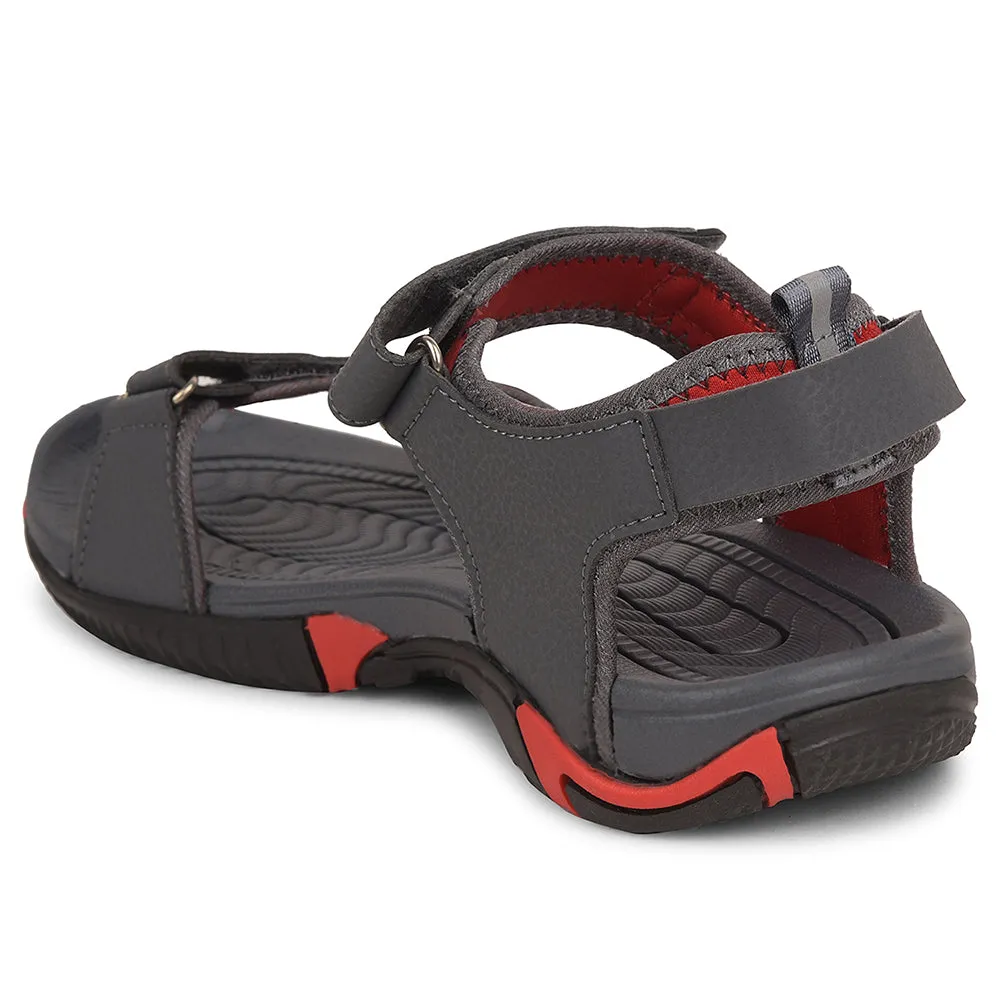 Leap7x Grey Sporty Casual Sandal For Men BLAIR-13 By Liberty