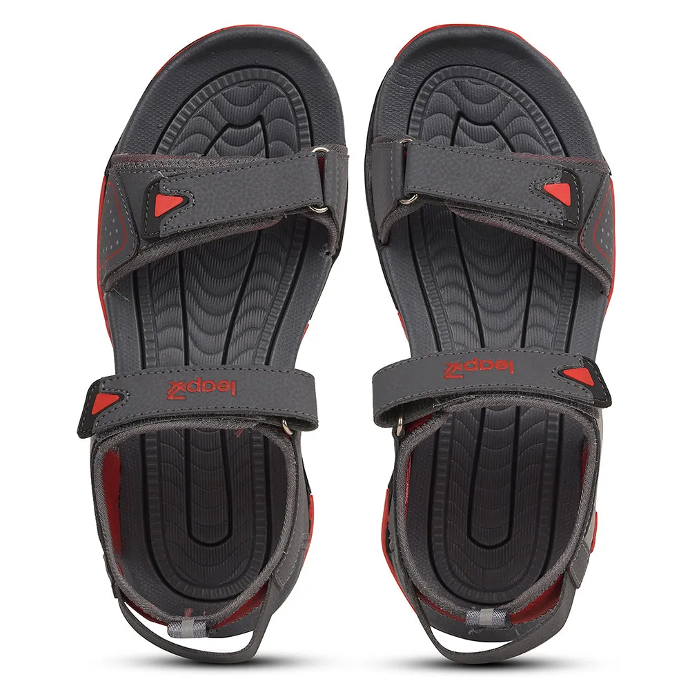 Leap7x Grey Sporty Casual Sandal For Men BLAIR-13 By Liberty