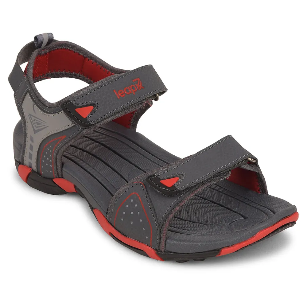 Leap7x Grey Sporty Casual Sandal For Men BLAIR-13 By Liberty