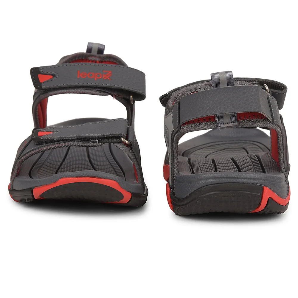 Leap7x Grey Sporty Casual Sandal For Men BLAIR-13 By Liberty