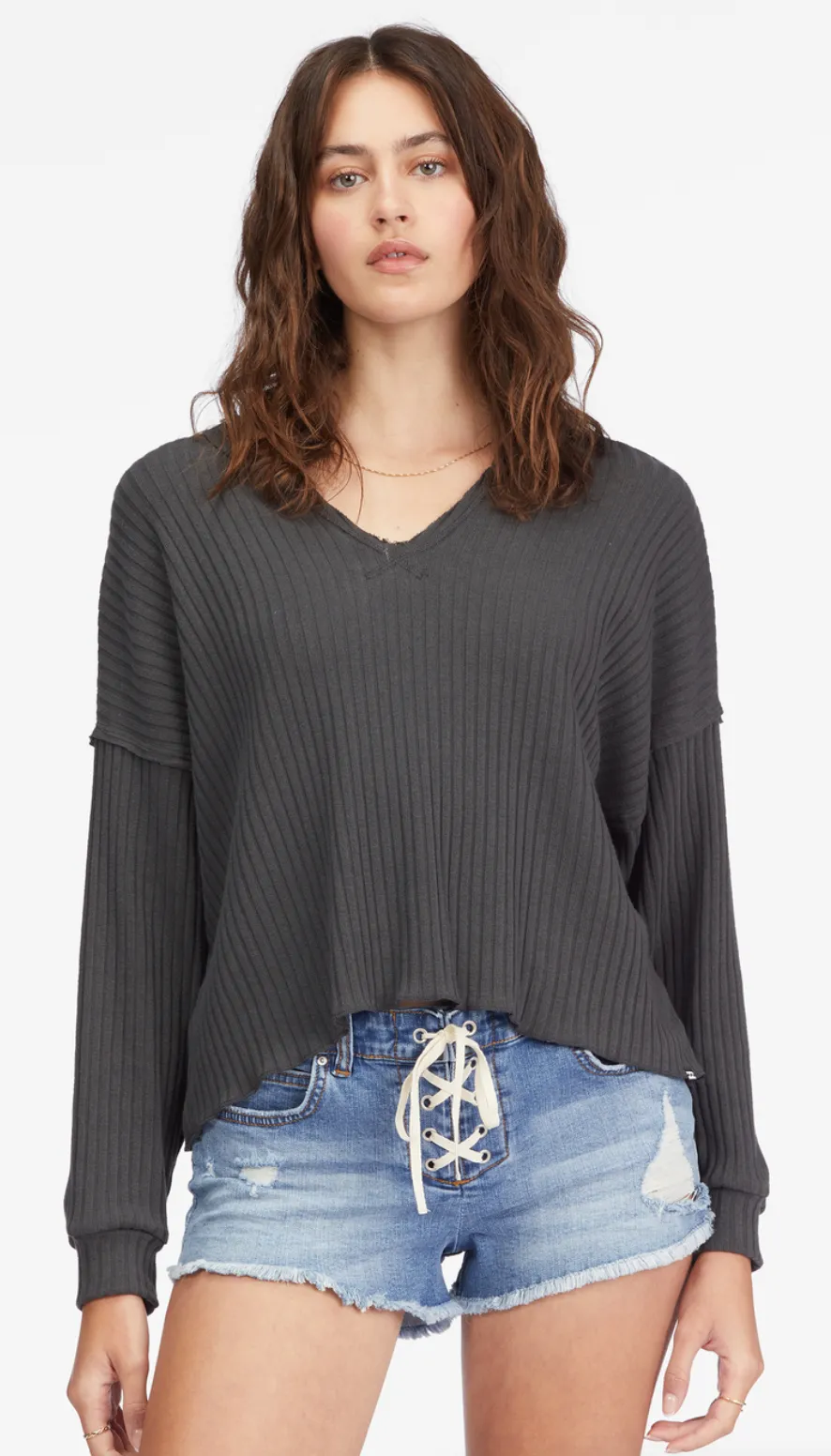 Lite Hearted Denim Shorts