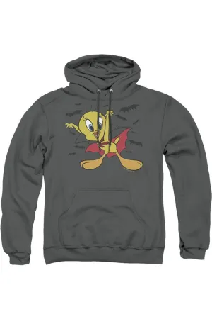 Looney Tunes Vampire Tweety Adult Pull Over Hoodie / Hooded Sweatshirt