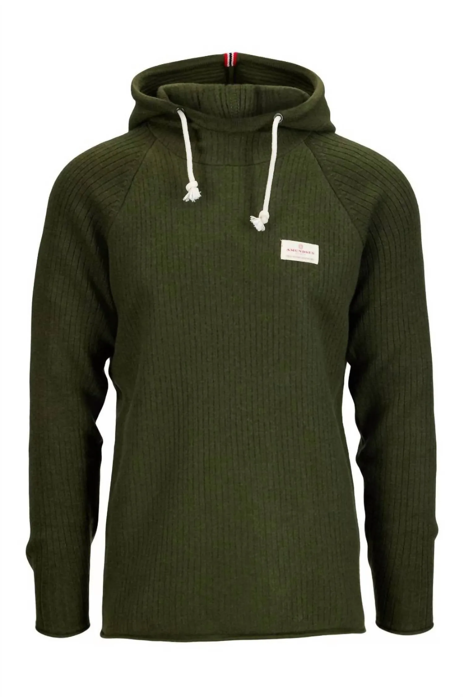 Men's Boiled Hoodie In Olive