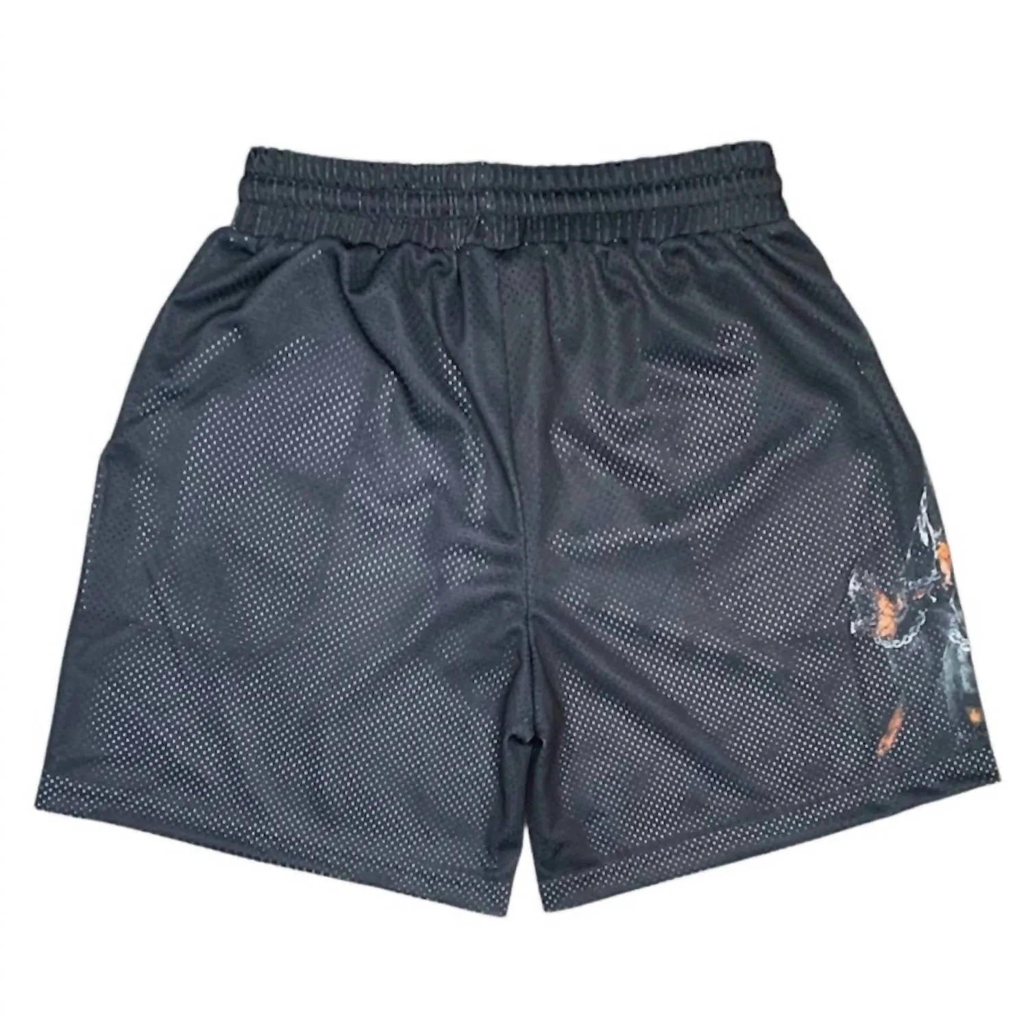 Mens' Chain Shorts In Black