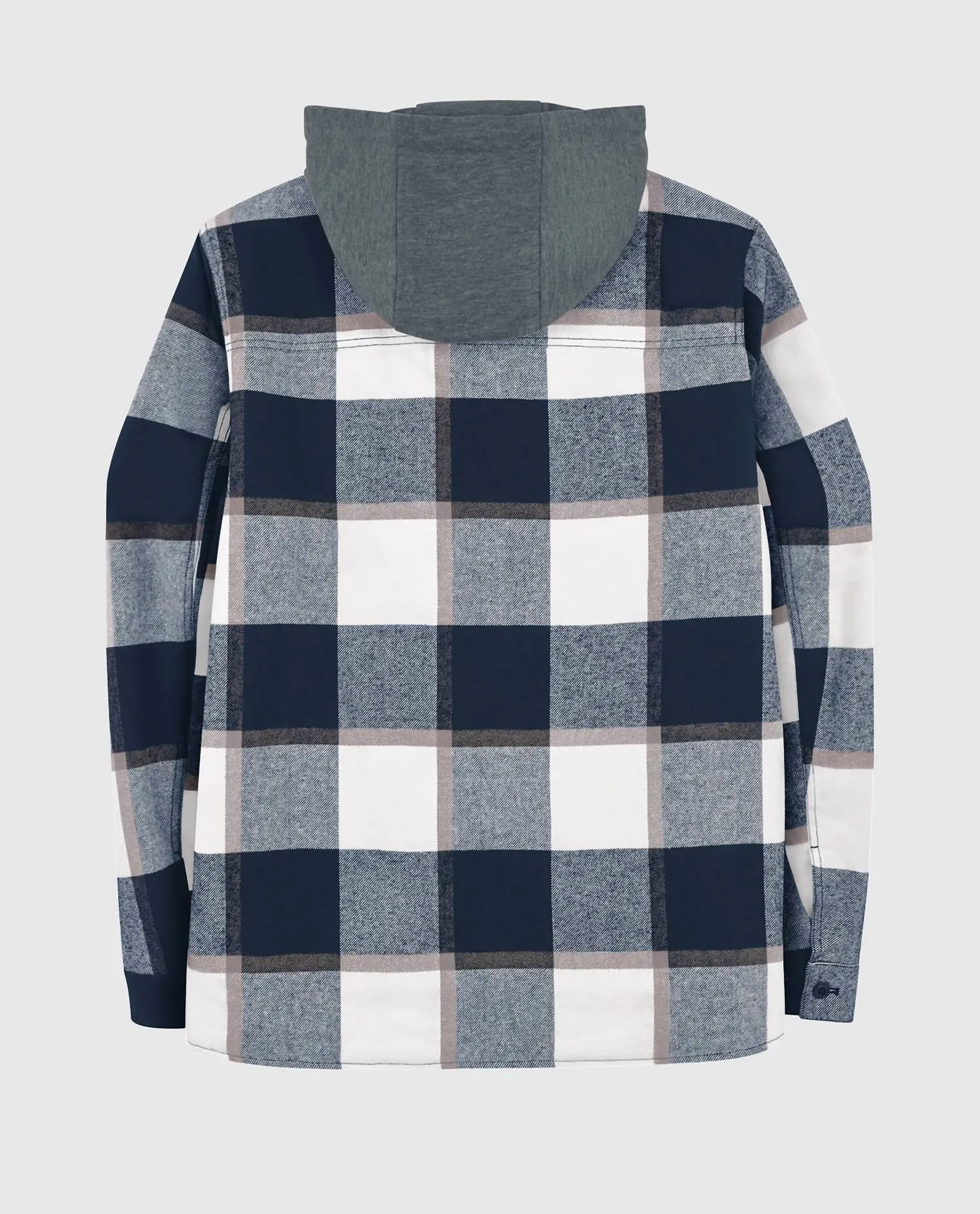 Men's Chicago Bears Sherpa Lined Plaid Jacket In Navy