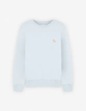 Men's Chillax Patch Regular Sweatshirt Sky Blue